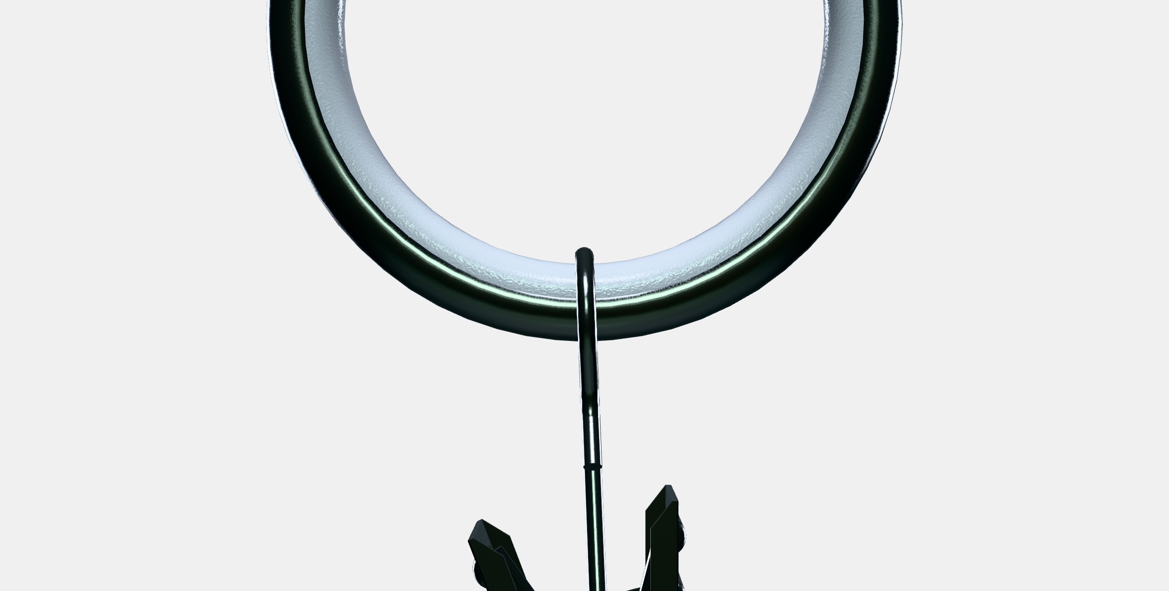 SYRLIG Curtain ring with clip and hook 2 Low-poly 3D model_11