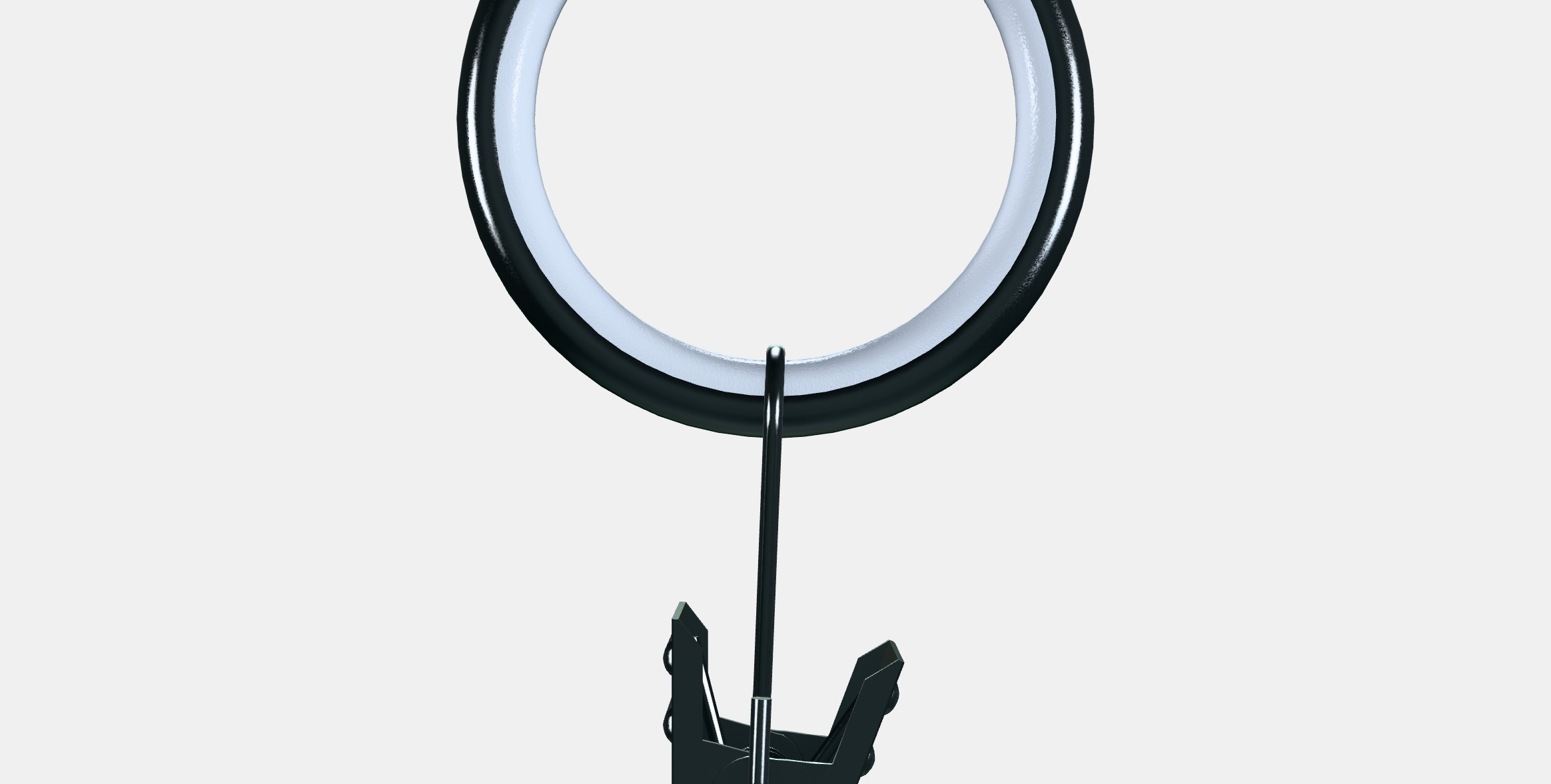 SYRLIG Curtain ring with clip and hook 2 Low-poly 3D model_15