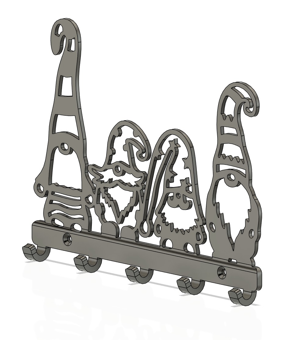 Keyholder DWARVES 3D print model_2