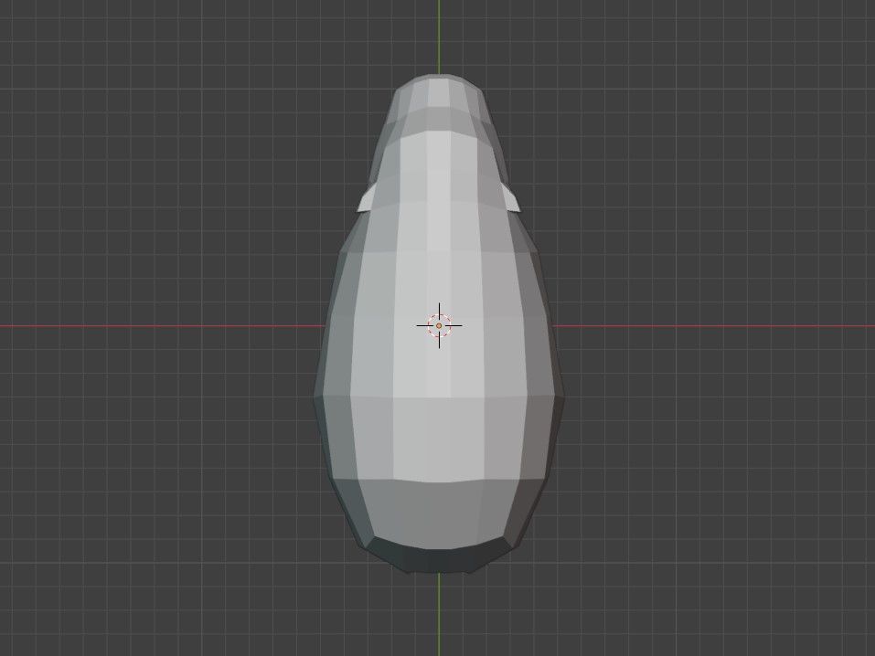 Low poly Baby Hippo Moo Deng Cute Zoo Animal 3d print Low-poly 3D model_32