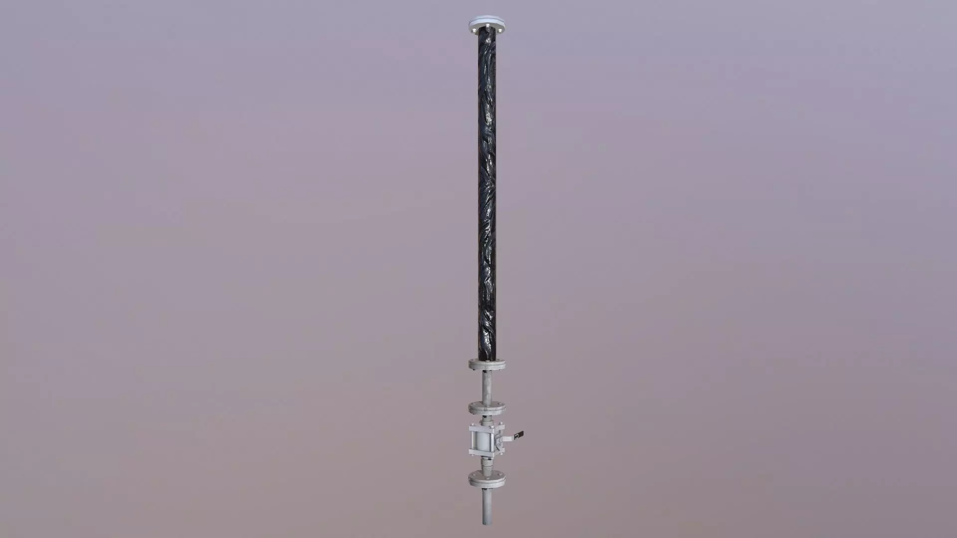 Deck Mount Low-poly 3D model_0