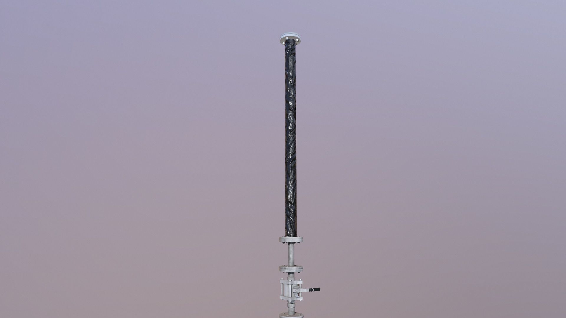 Deck Mount Low-poly 3D model_5