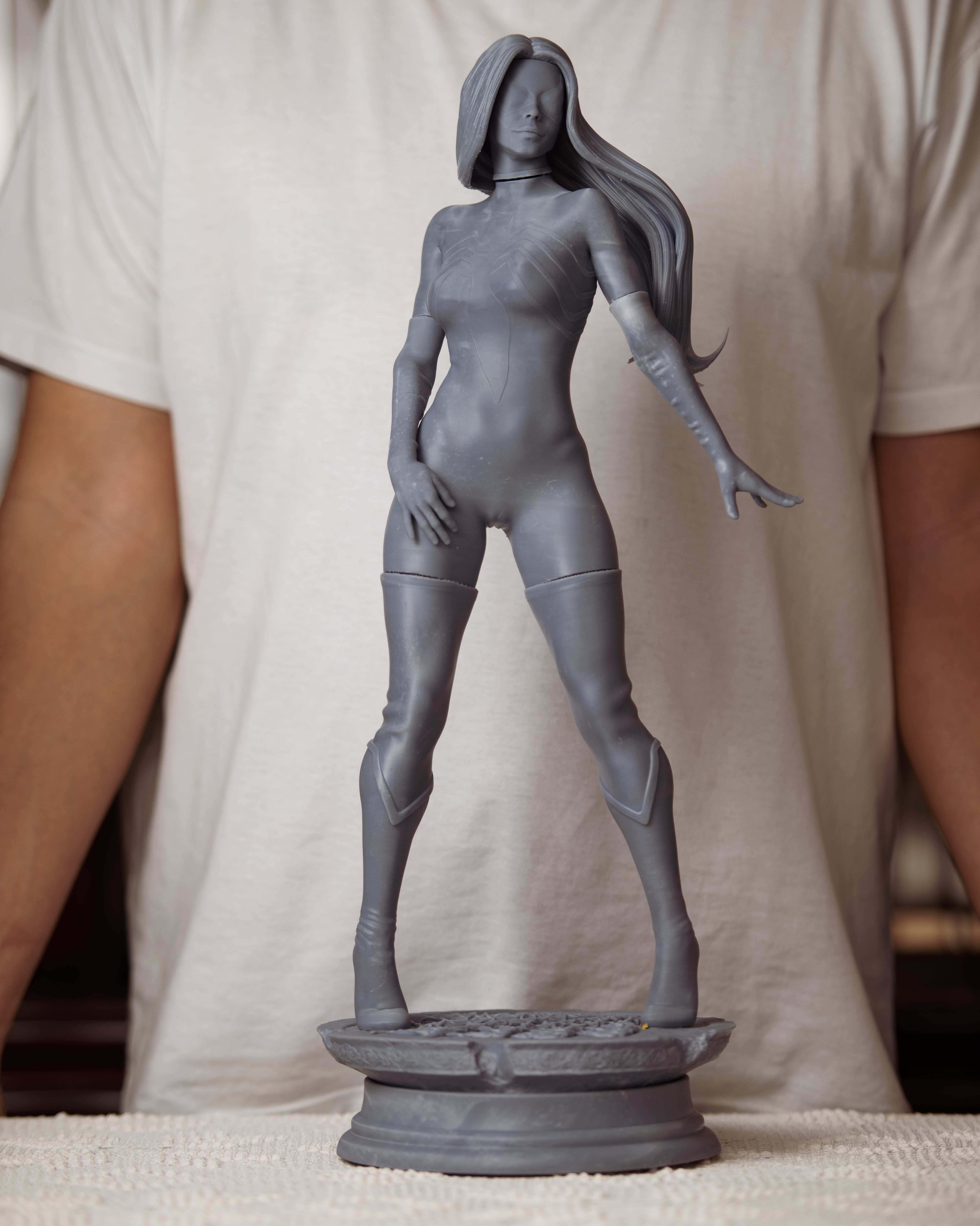 Julia Carpenter Spiderwoman 3D print model_13