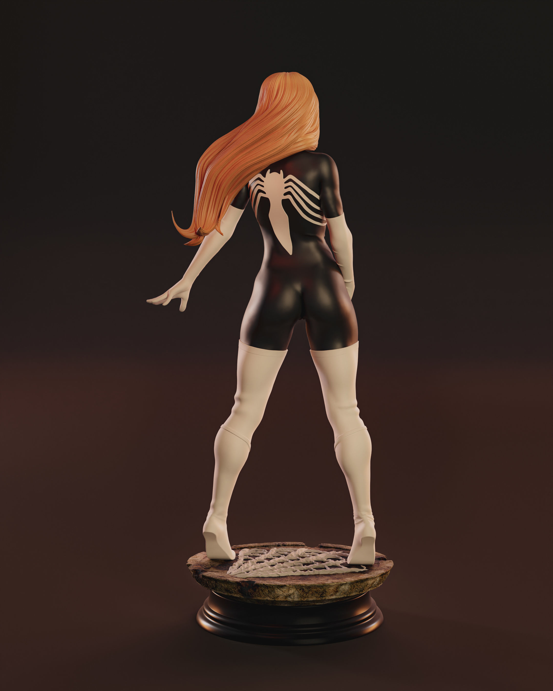 Julia Carpenter Spiderwoman 3D print model_3