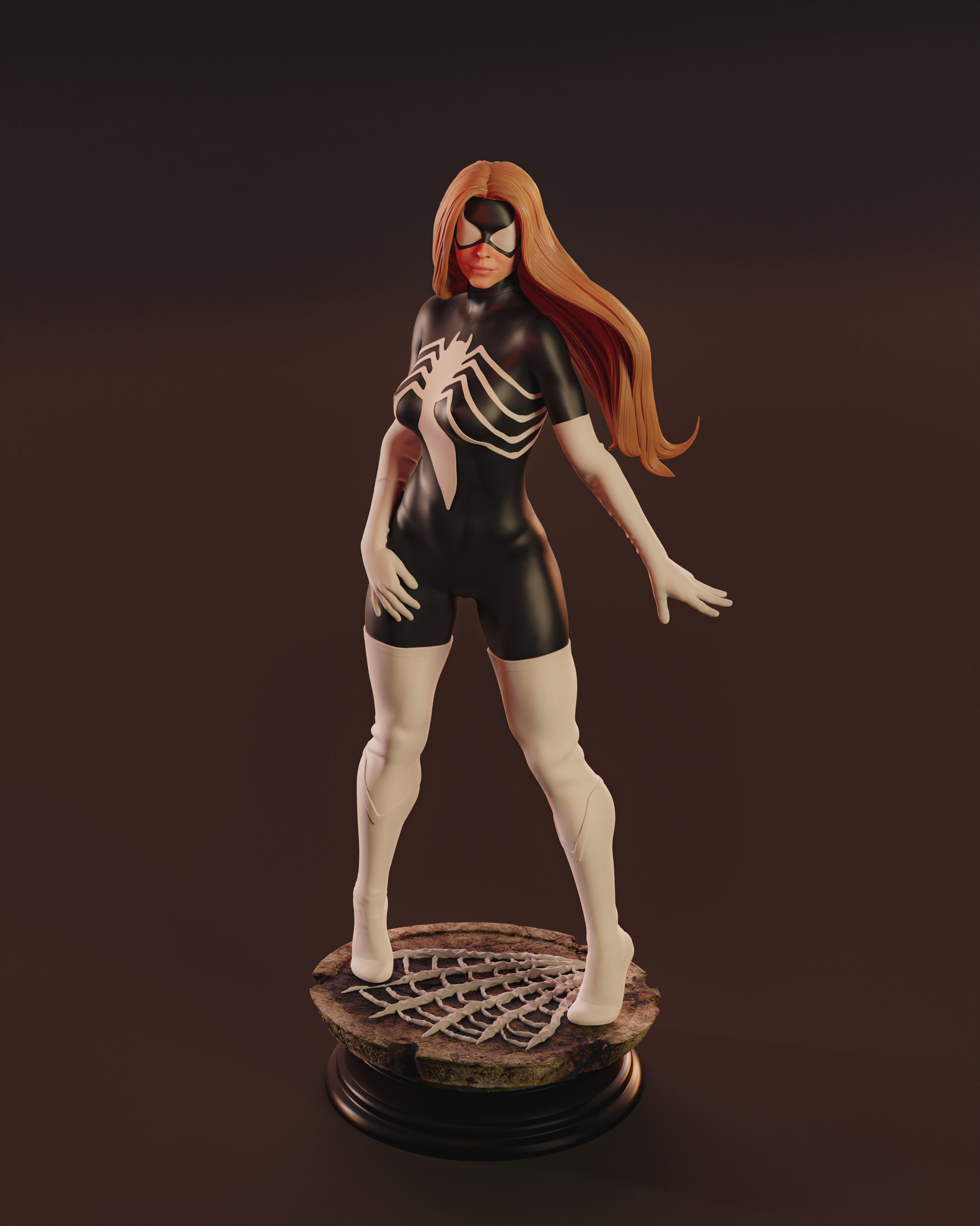 Julia Carpenter Spiderwoman 3D print model_8