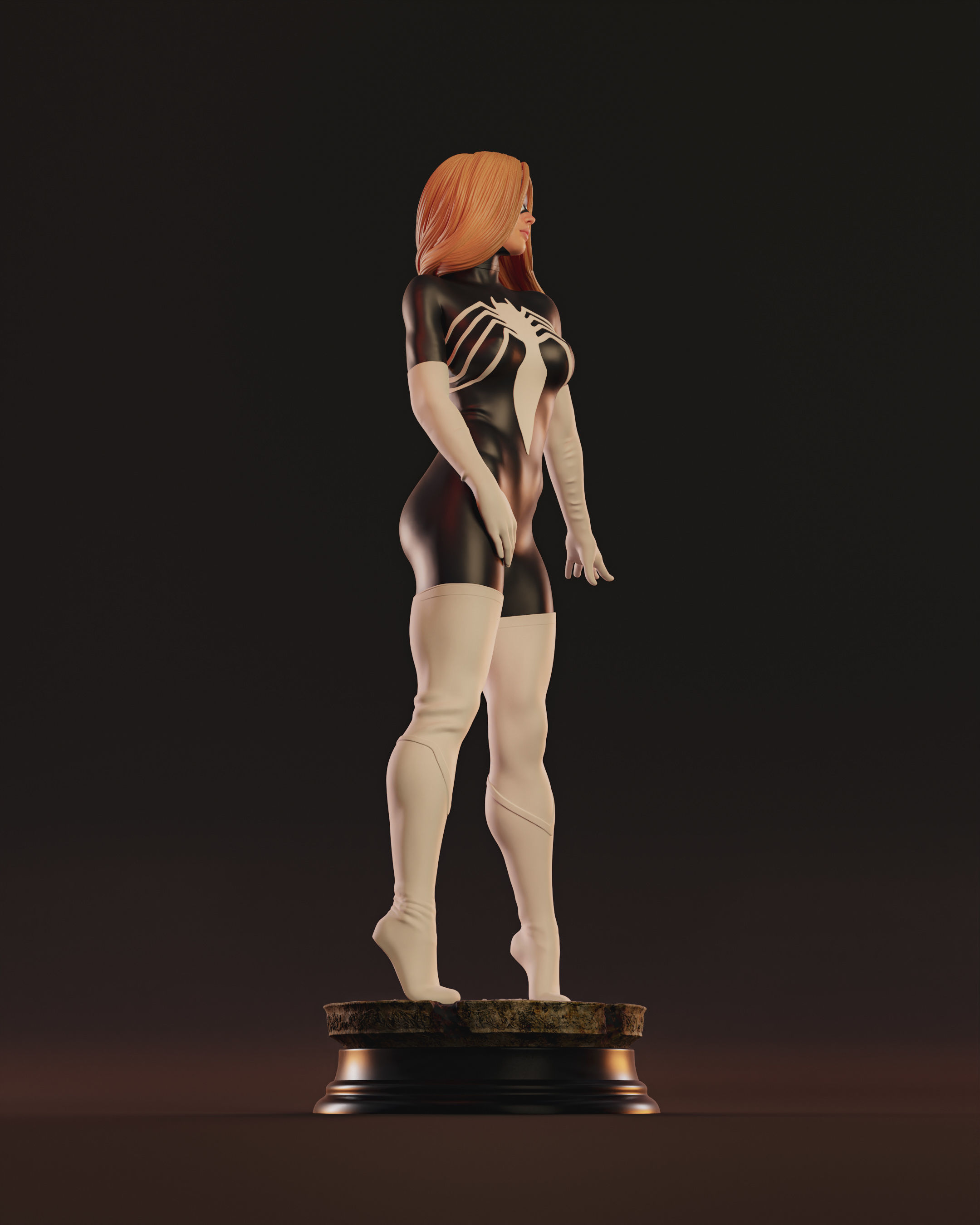 Julia Carpenter Spiderwoman 3D print model_2
