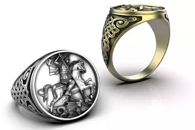 rings George the Victorious