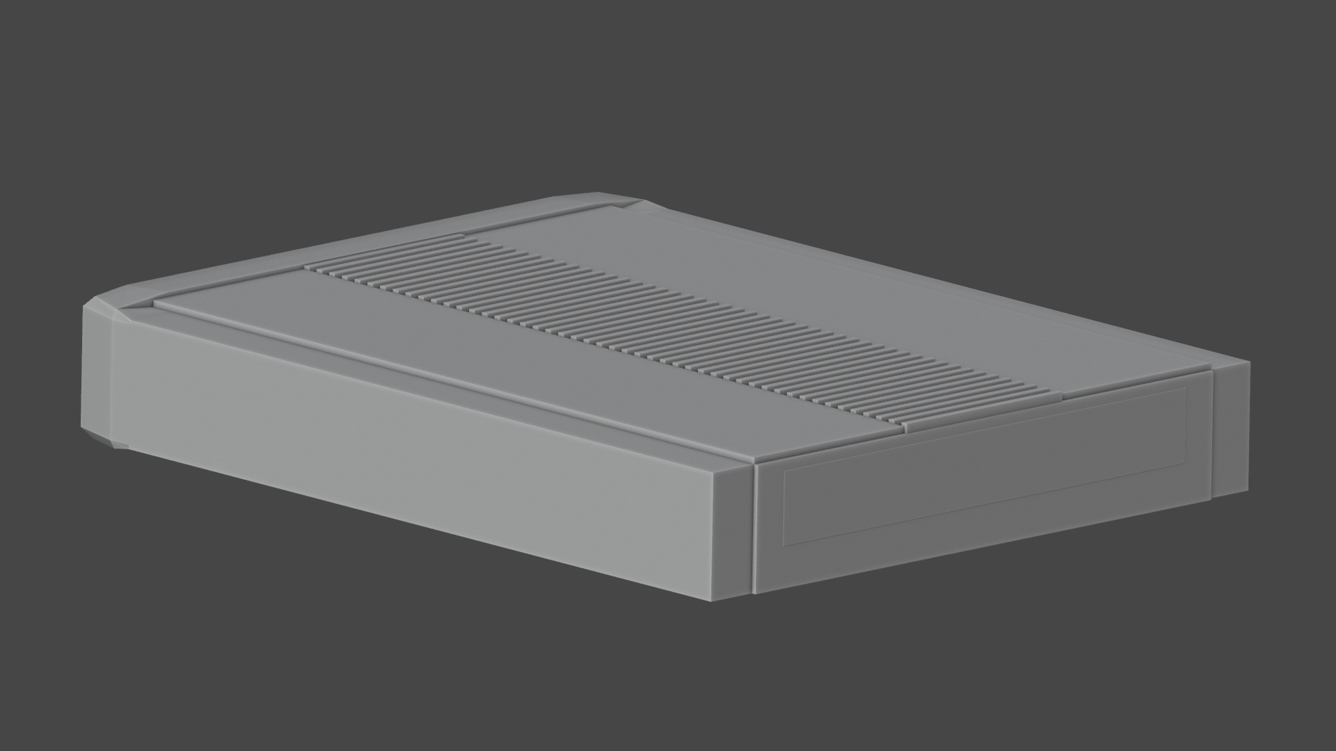 White Car Showroom 3D model 3D model_6