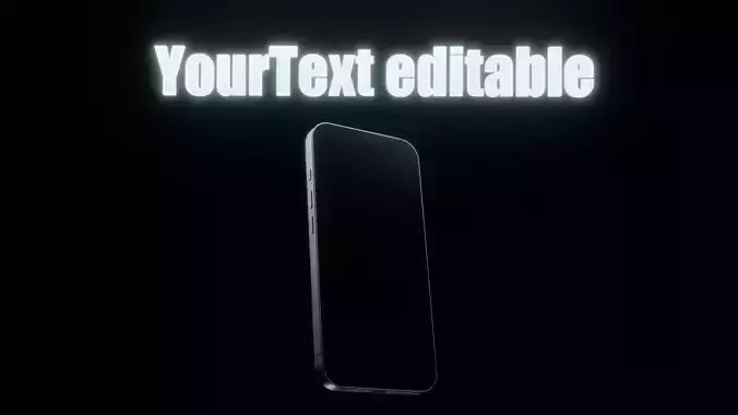 Iphone 16 Pro Max Mockup  plus Animations 3D model