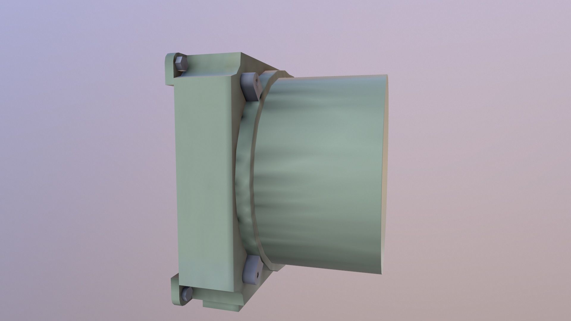 Electric Panel Low-poly 3D model_2