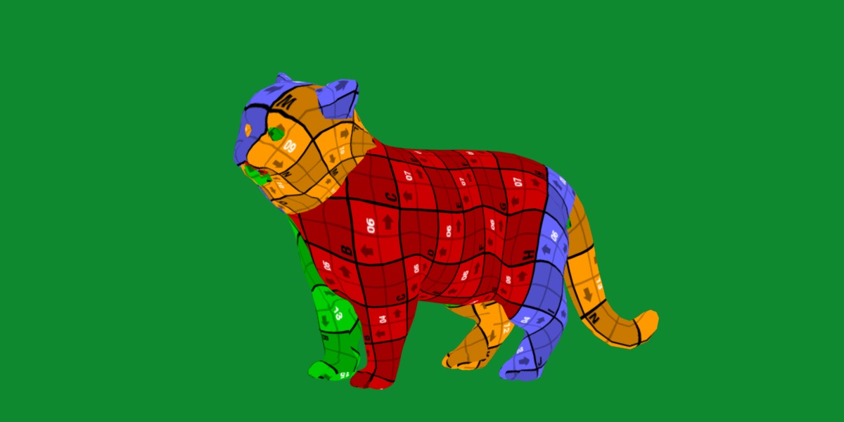 Exotic Shorthair Cat Low-poly 3D model_22