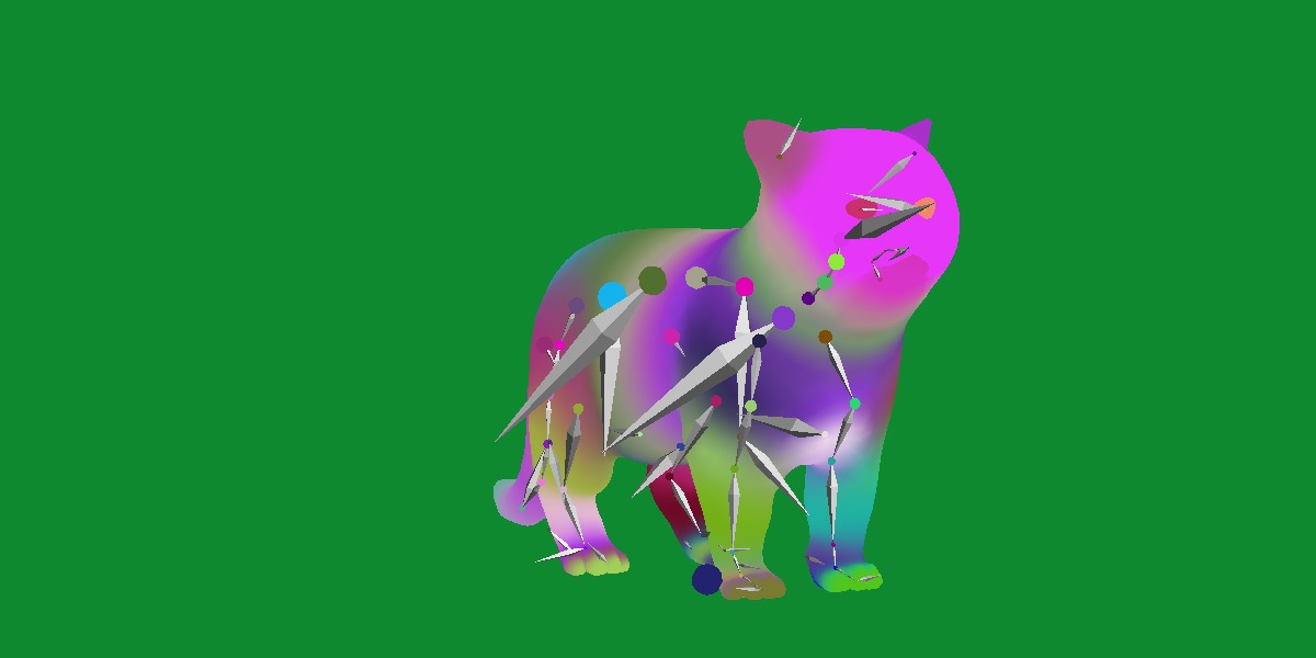 Exotic Shorthair Cat Low-poly 3D model_29