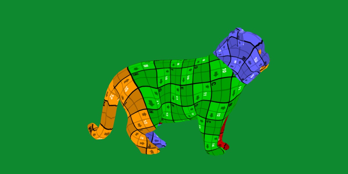 Exotic Shorthair Cat Low-poly 3D model_23