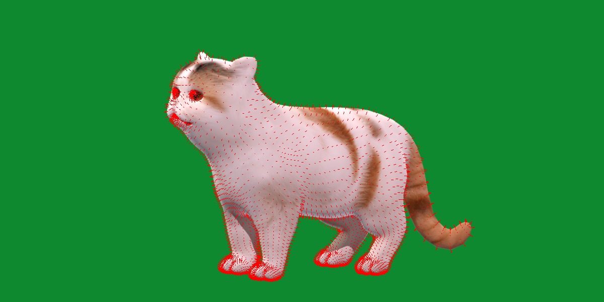 Exotic Shorthair Cat Low-poly 3D model_19