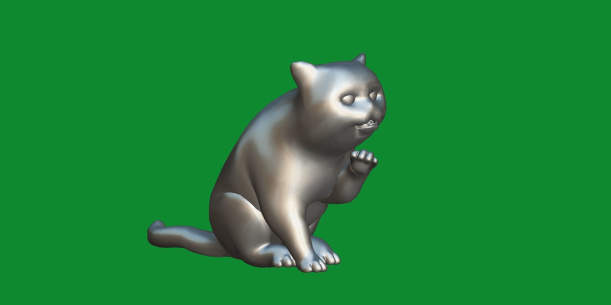 Exotic Shorthair Cat Low-poly 3D model_15