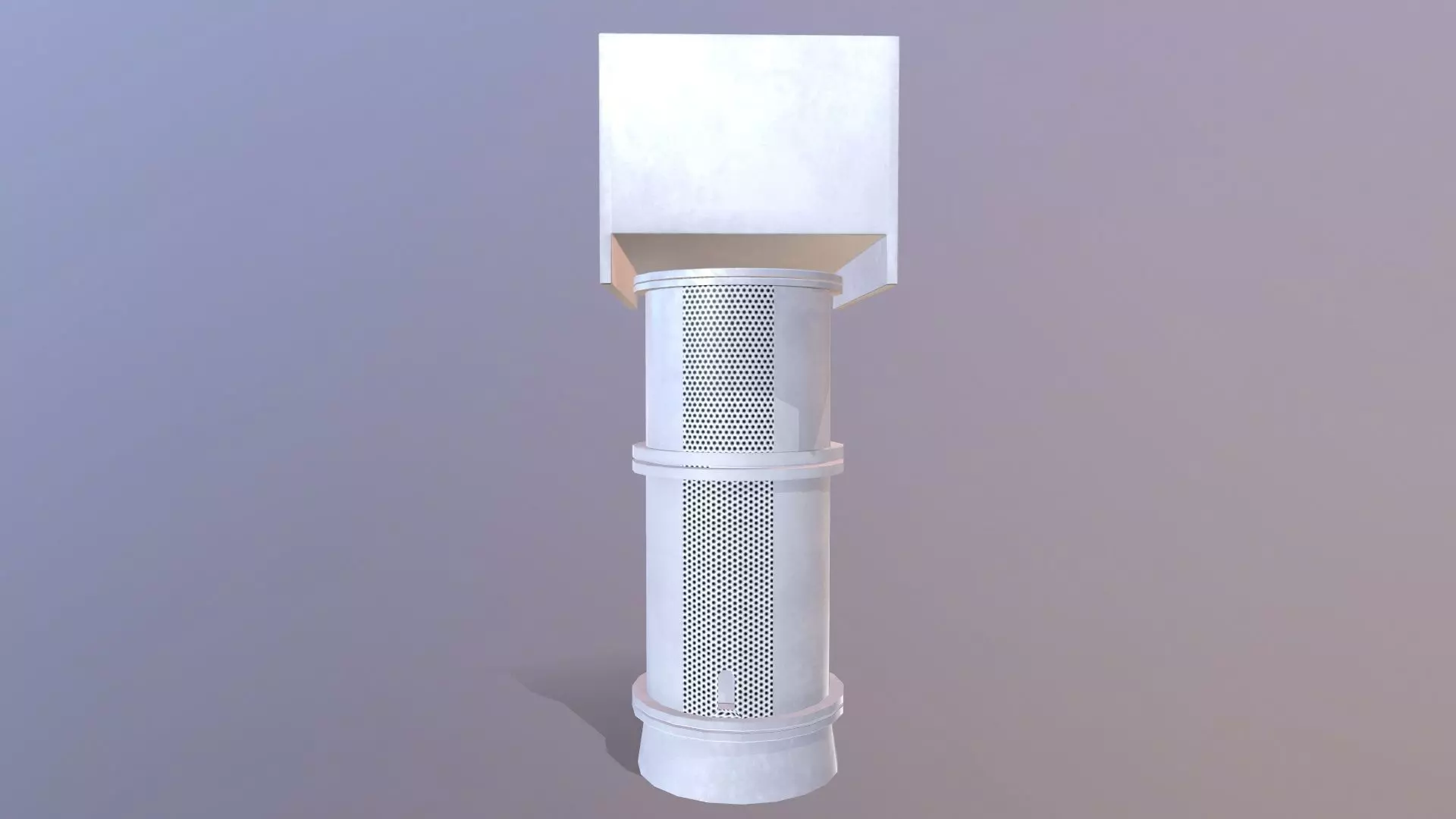 Isolate Pump Low-poly 3D model_0