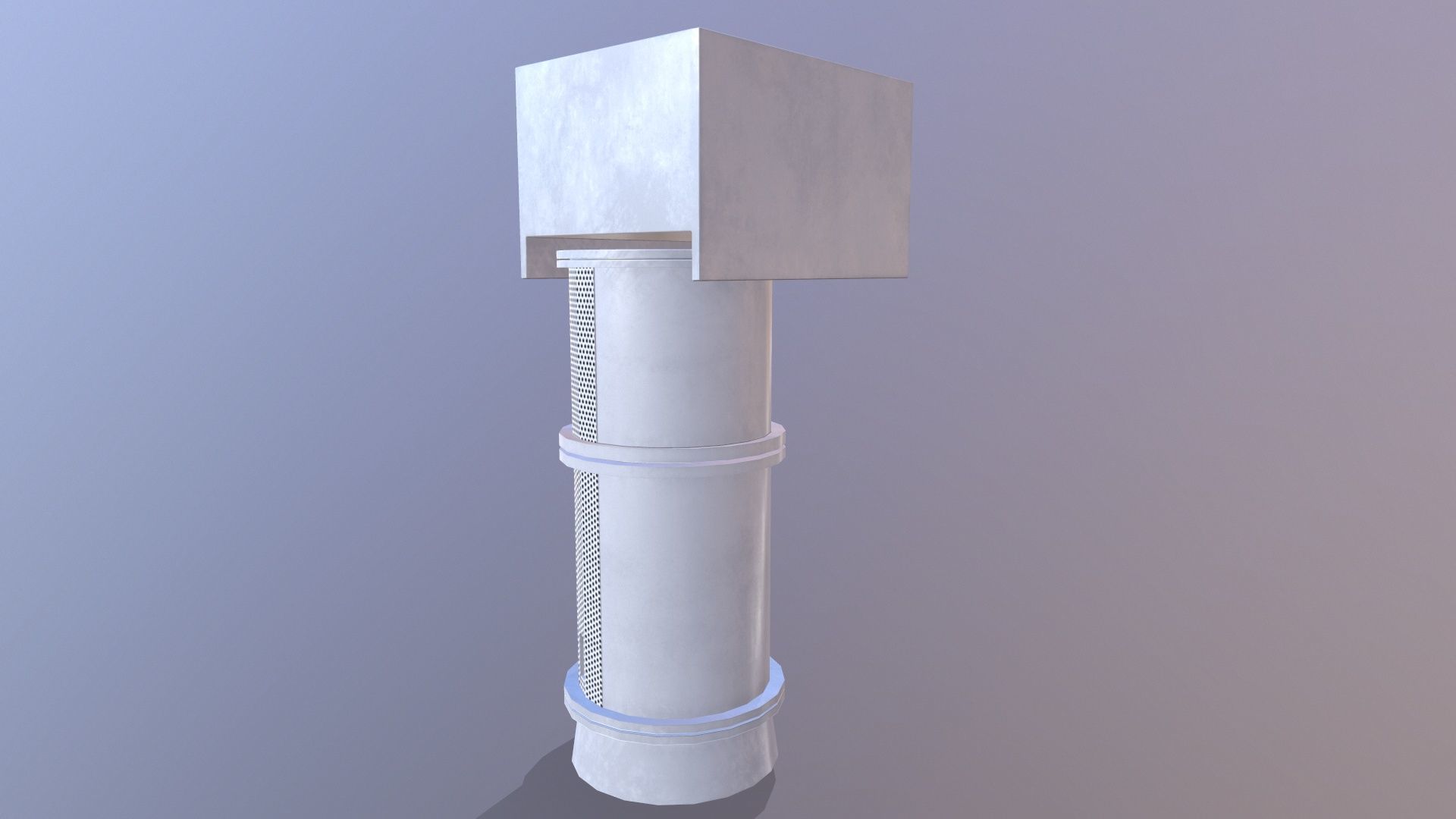 Isolate Pump Low-poly 3D model_5