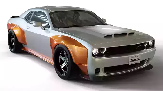 Dodge Challenger SRT Hellcat KROTOV Widebody