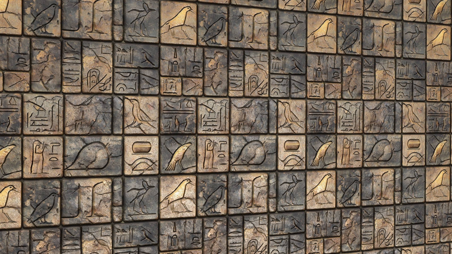 10 Egypt wall VOL01 4K Seamless PNG PBR Textures Texture_3