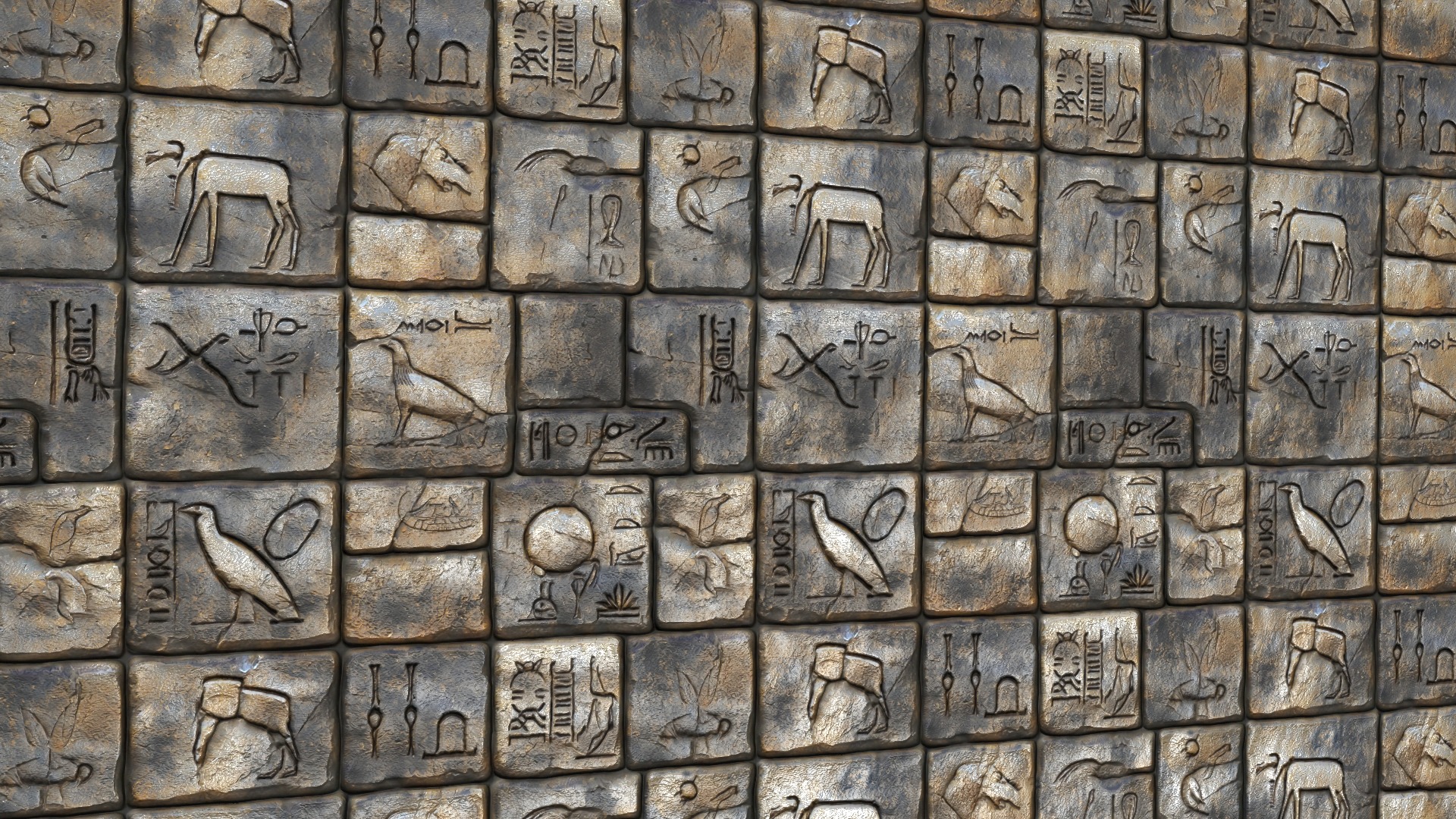 10 Egypt wall VOL01 4K Seamless PNG PBR Textures Texture_2