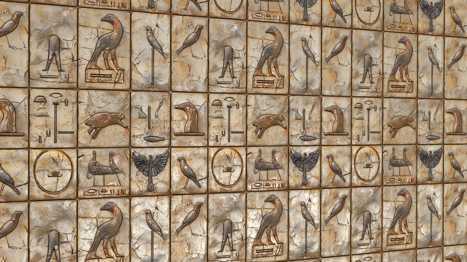 10 Egypt wall VOL01 4K Seamless PNG PBR Textures Texture_7