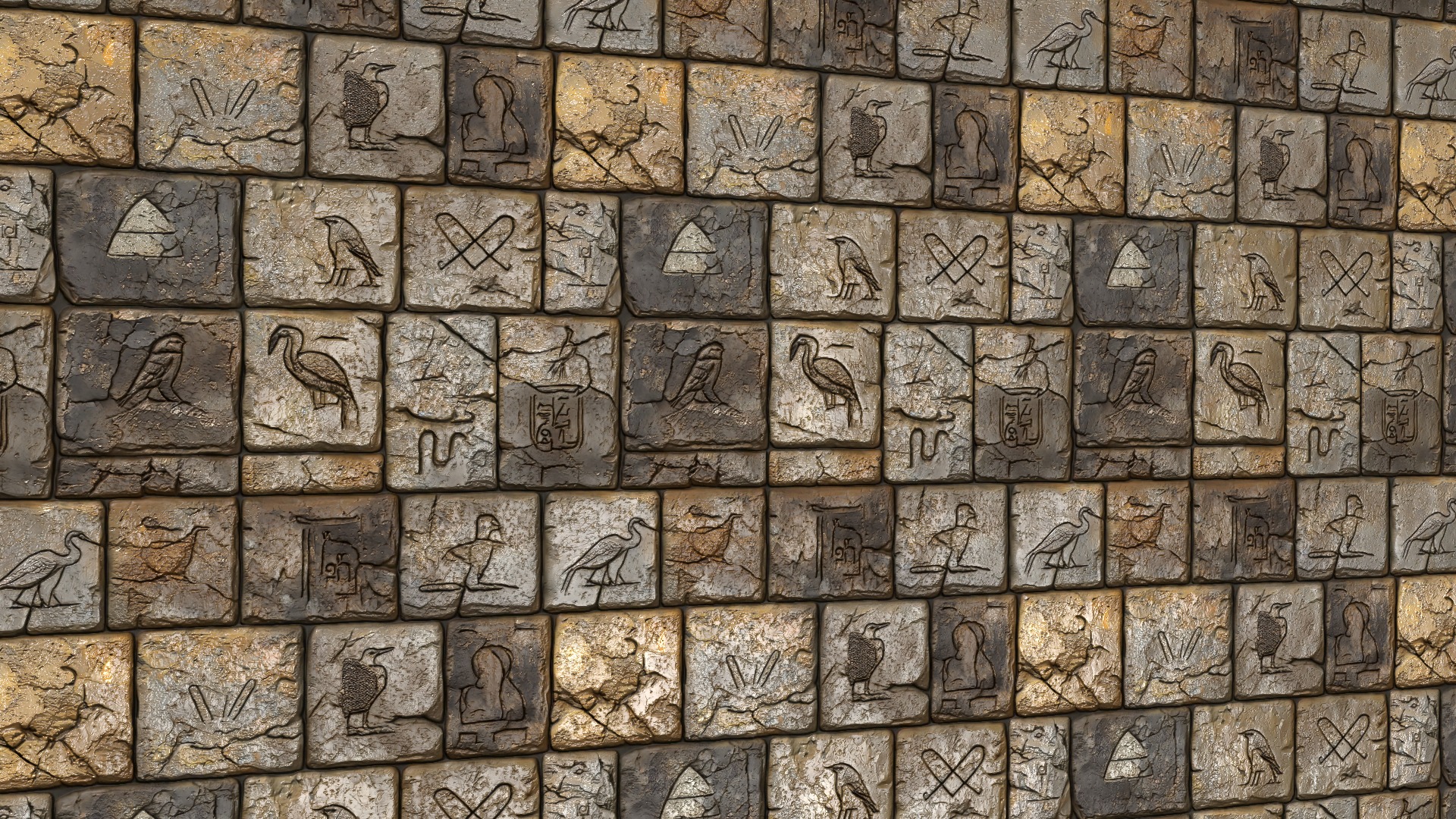 10 Egypt wall VOL01 4K Seamless PNG PBR Textures Texture_10