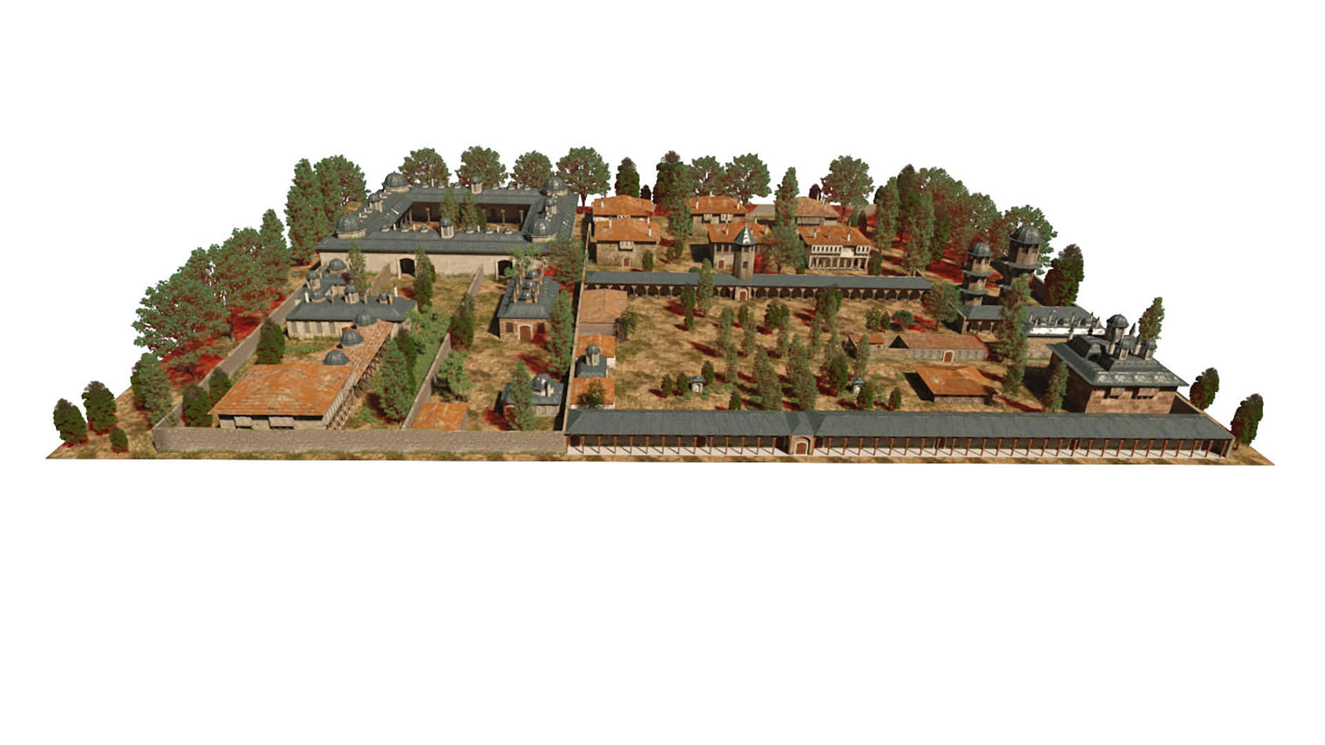 Saray-i Amire Manisa TURKIYE 3D model_8