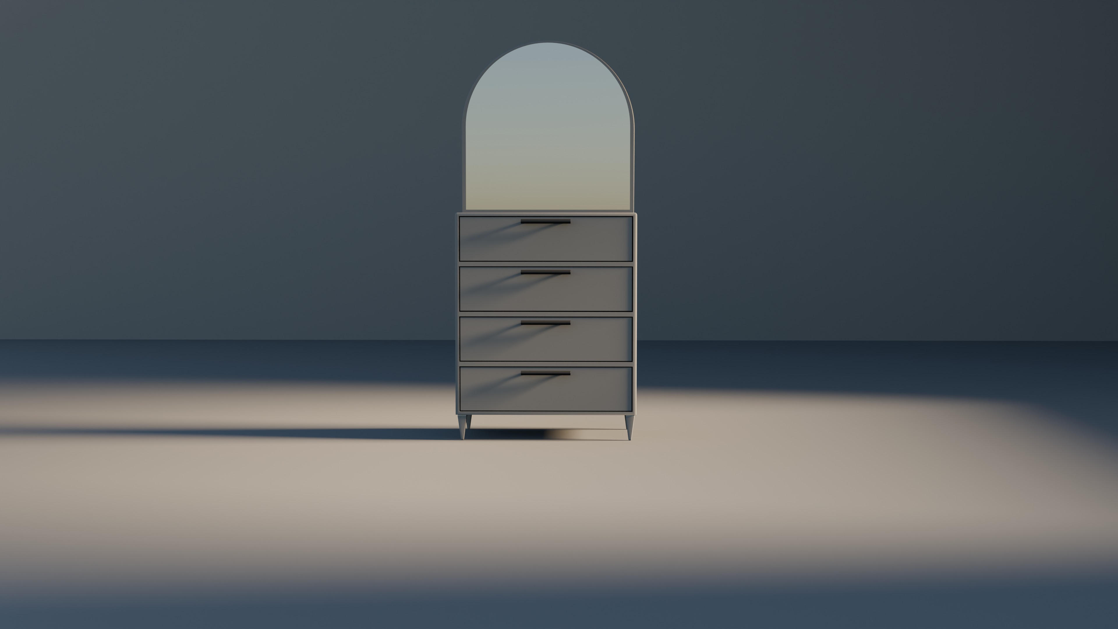 BedRoom 12 piece 3D print model_3