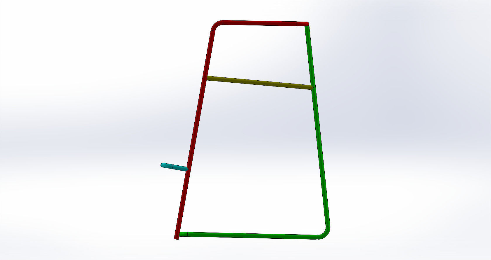 Metal Chair 3D model_6