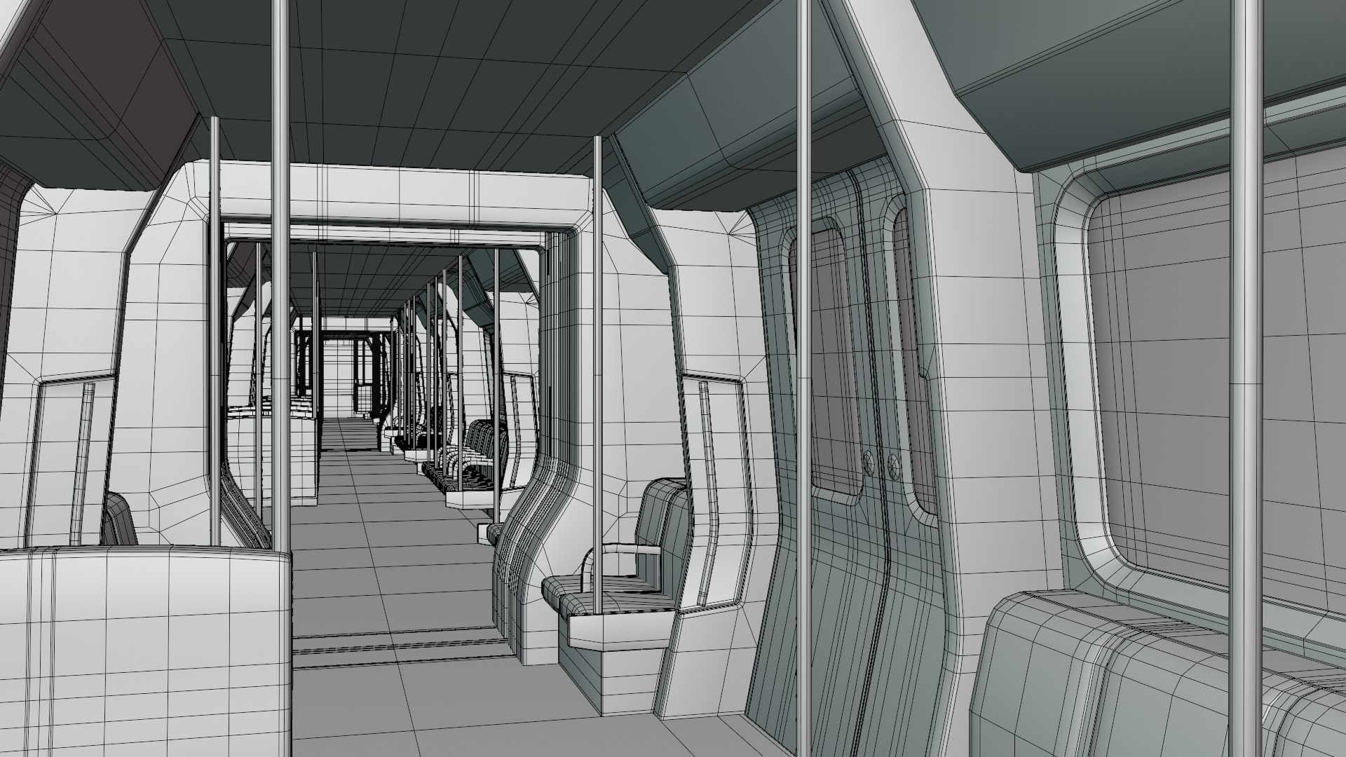 London underground viaduct 3D model_10