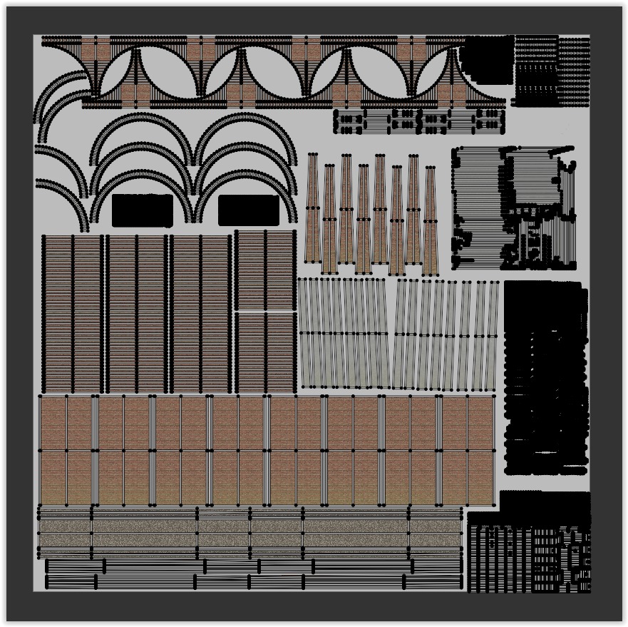 London underground viaduct 3D model_14