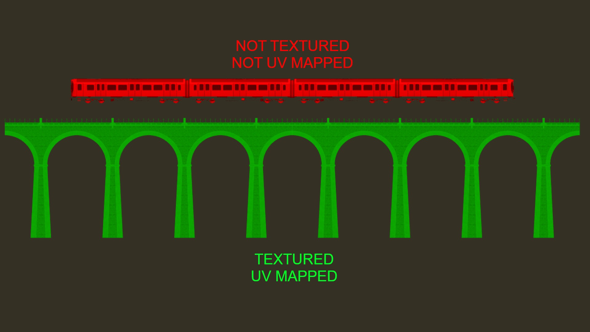 London underground viaduct 3D model_3