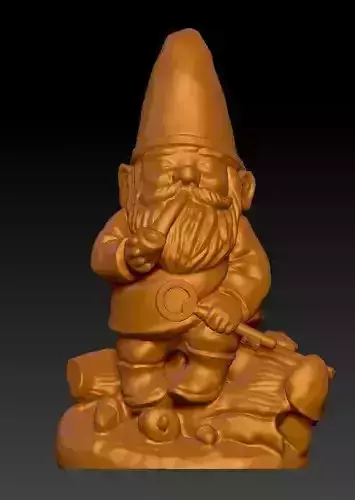 Gnomo abrecaminos 3D model