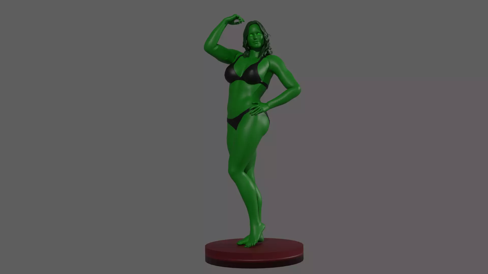 She hulk 3D print model