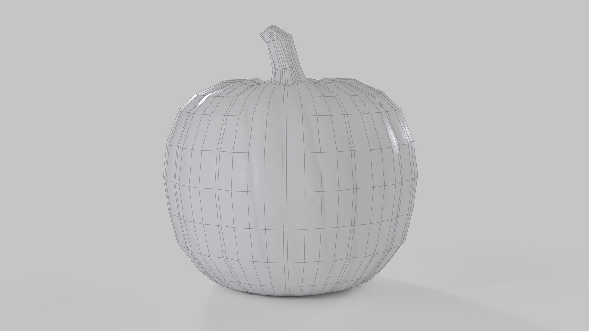 Realistic Pumpkin 3D Model 3D model_9