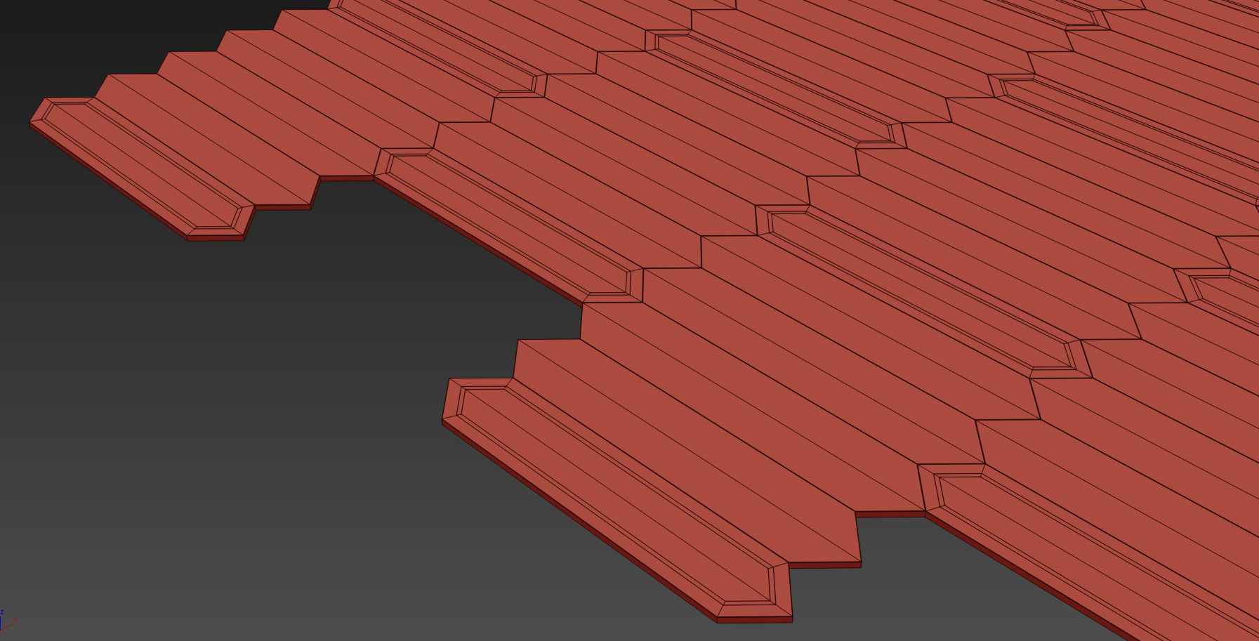 Matita modular geometric wood floor By Foglie D Oro Texture_10