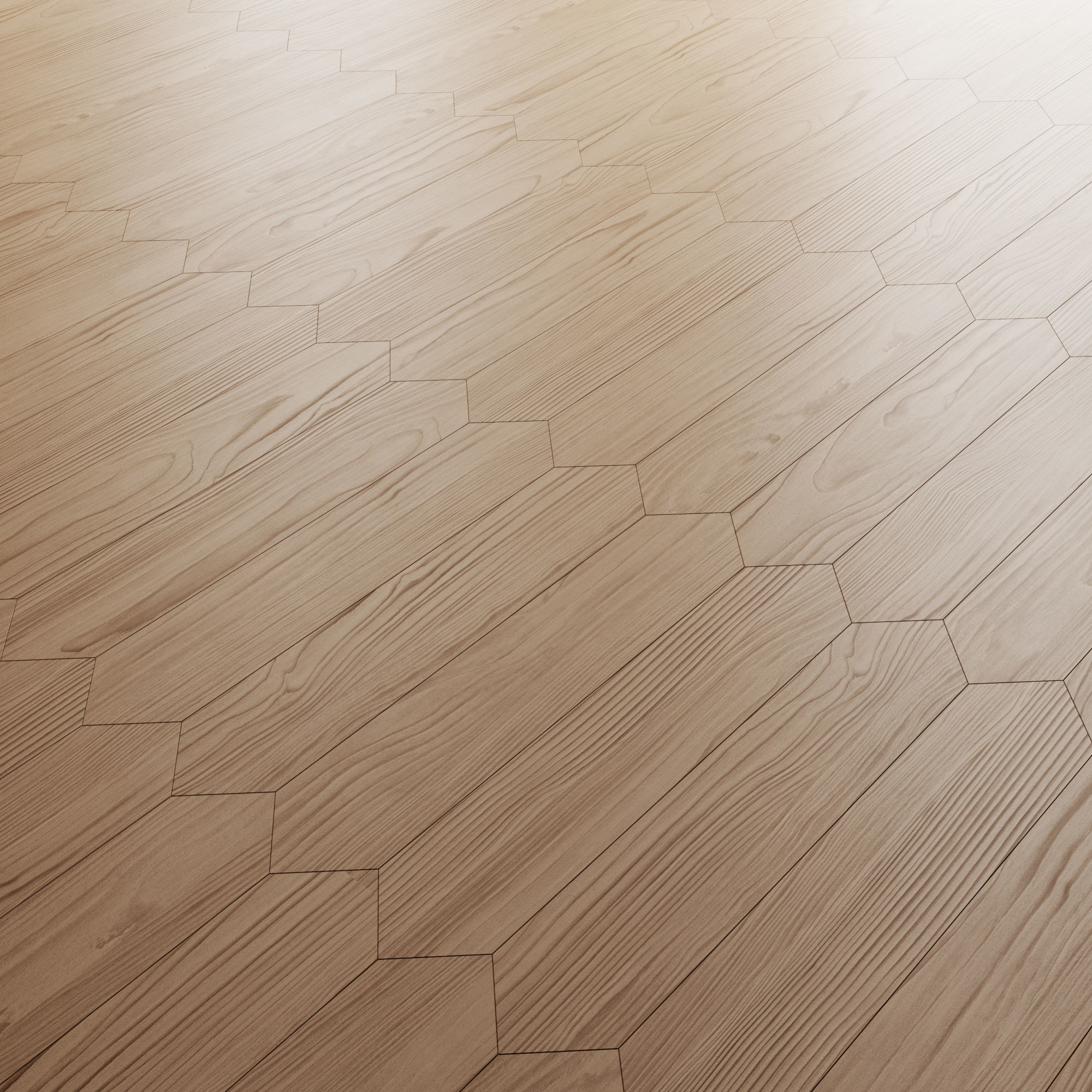 Matita modular geometric wood floor By Foglie D Oro Texture_3