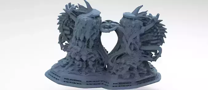 Leviathan dragon crystal rock 1