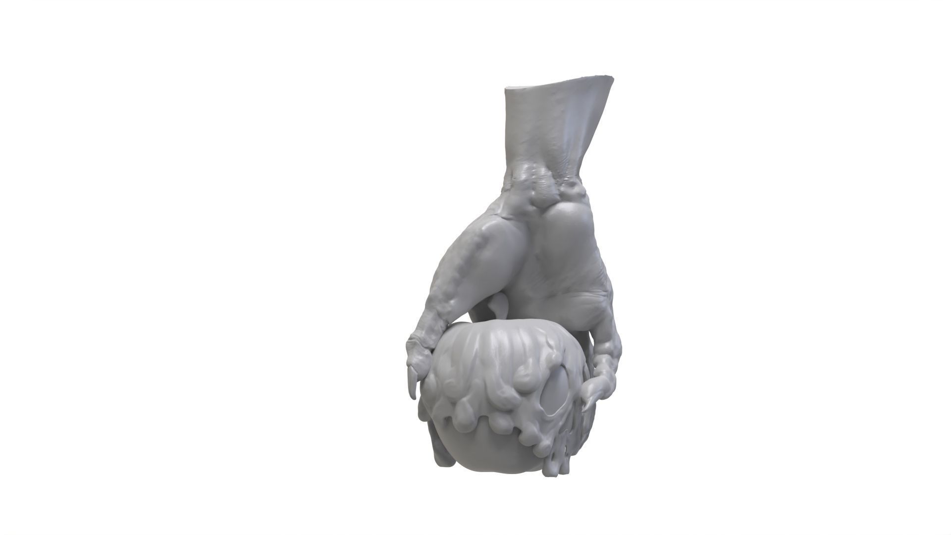 Evil Queen Hand Holding Poison Apple 3D print model_4