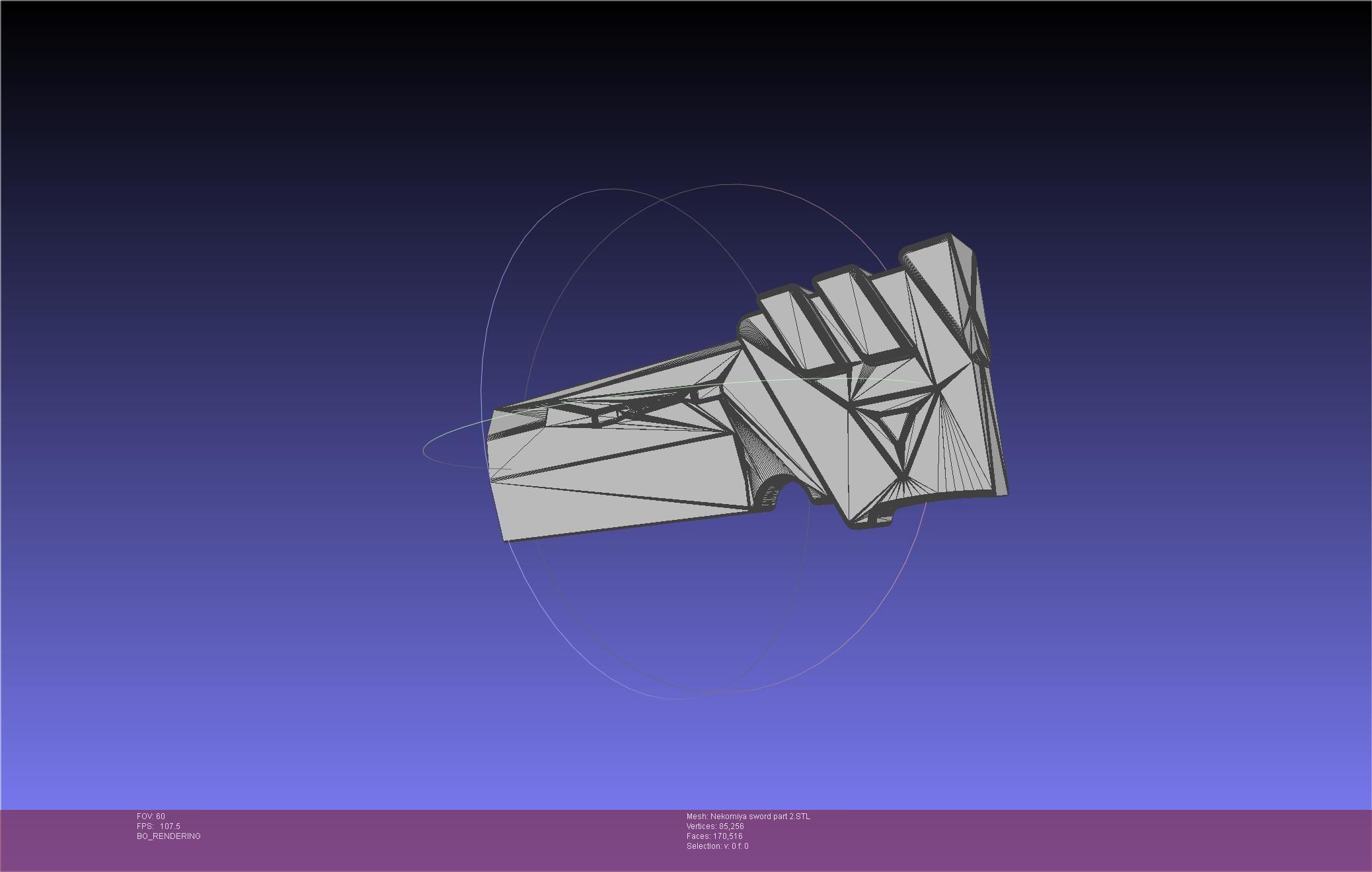 Zenless Zone Zero Nekomiya Mana Sword 3D print model_61