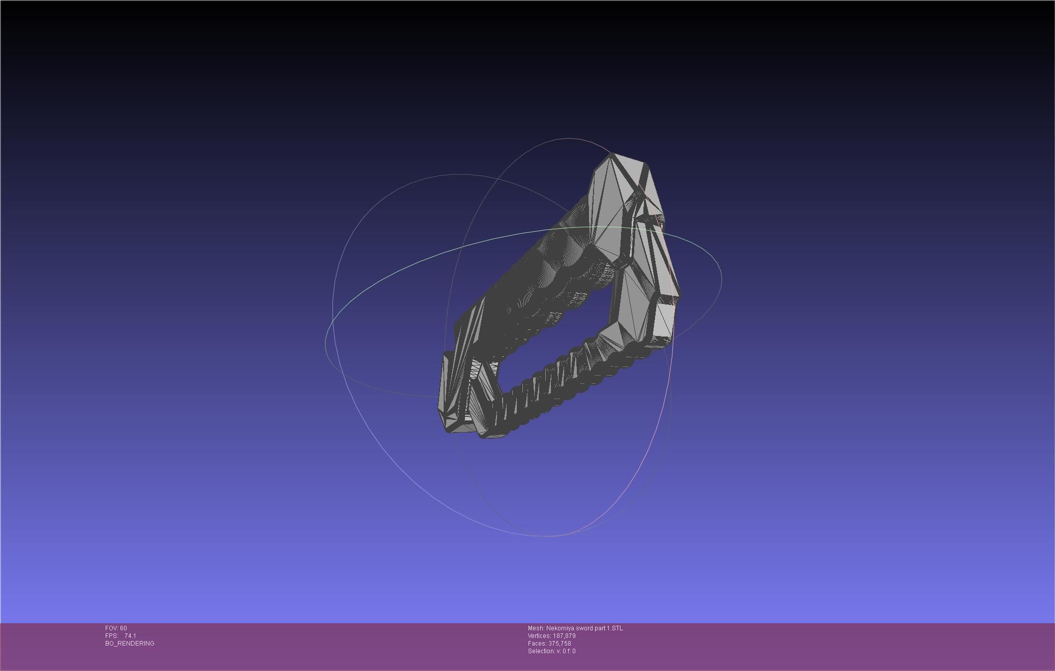 Zenless Zone Zero Nekomiya Mana Sword 3D print model_55