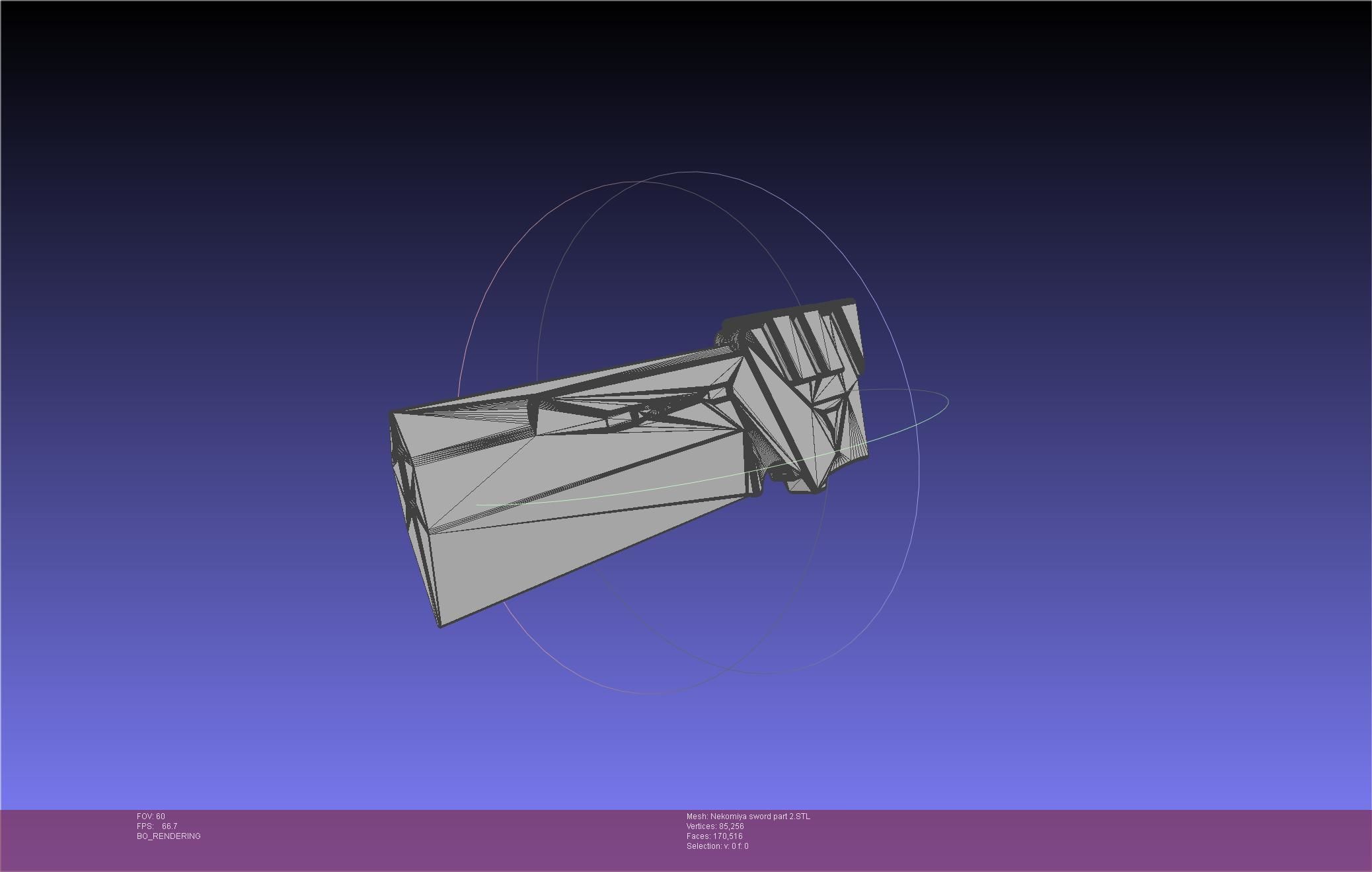 Zenless Zone Zero Nekomiya Mana Sword 3D print model_59