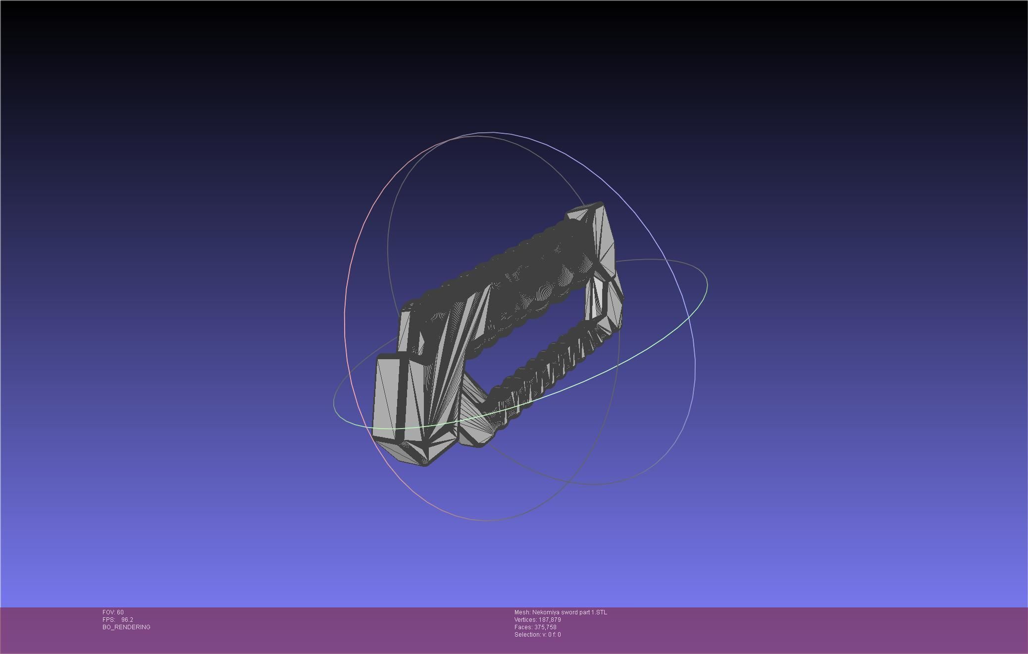 Zenless Zone Zero Nekomiya Mana Sword 3D print model_54