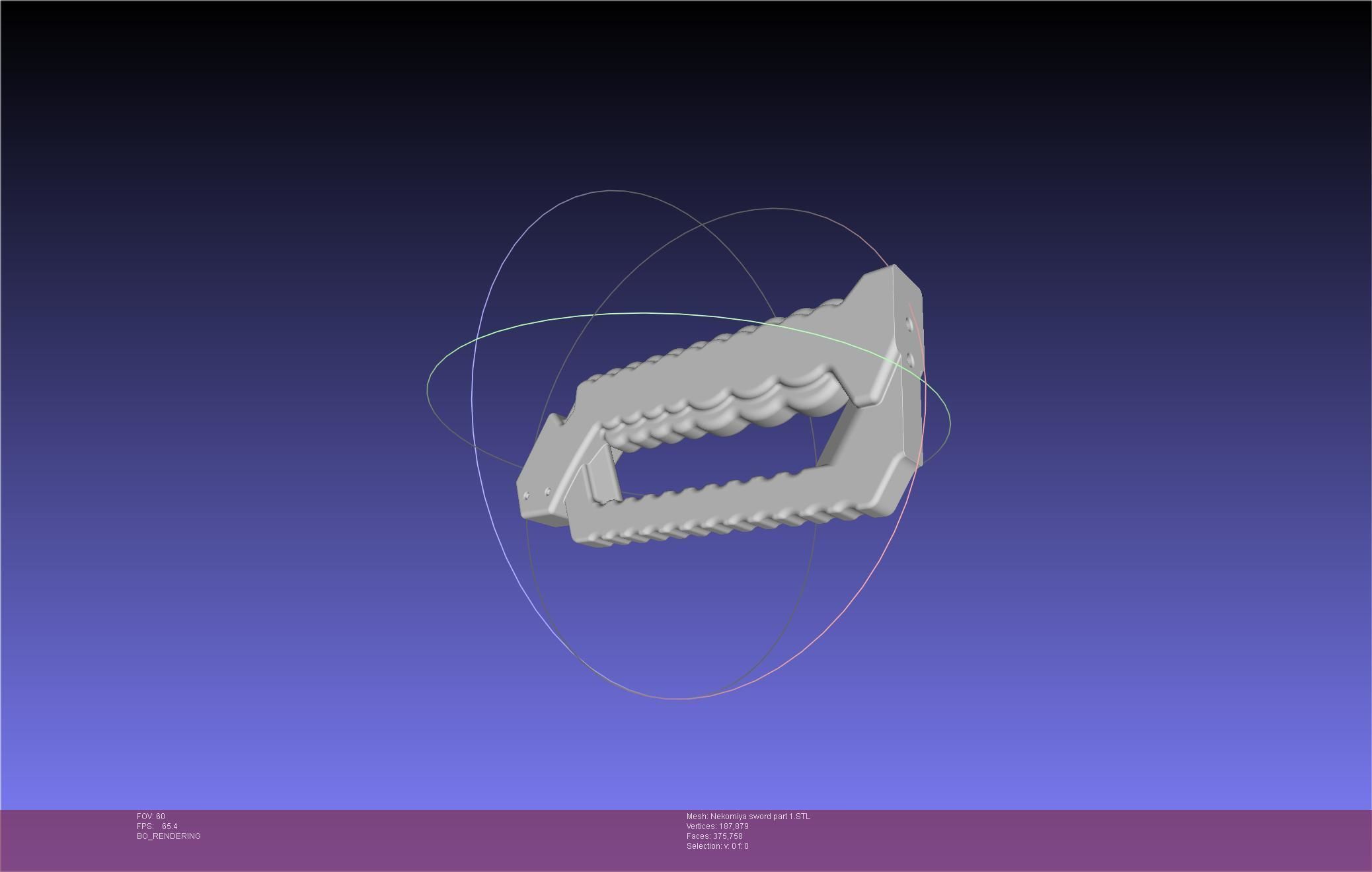 Zenless Zone Zero Nekomiya Mana Sword 3D print model_51