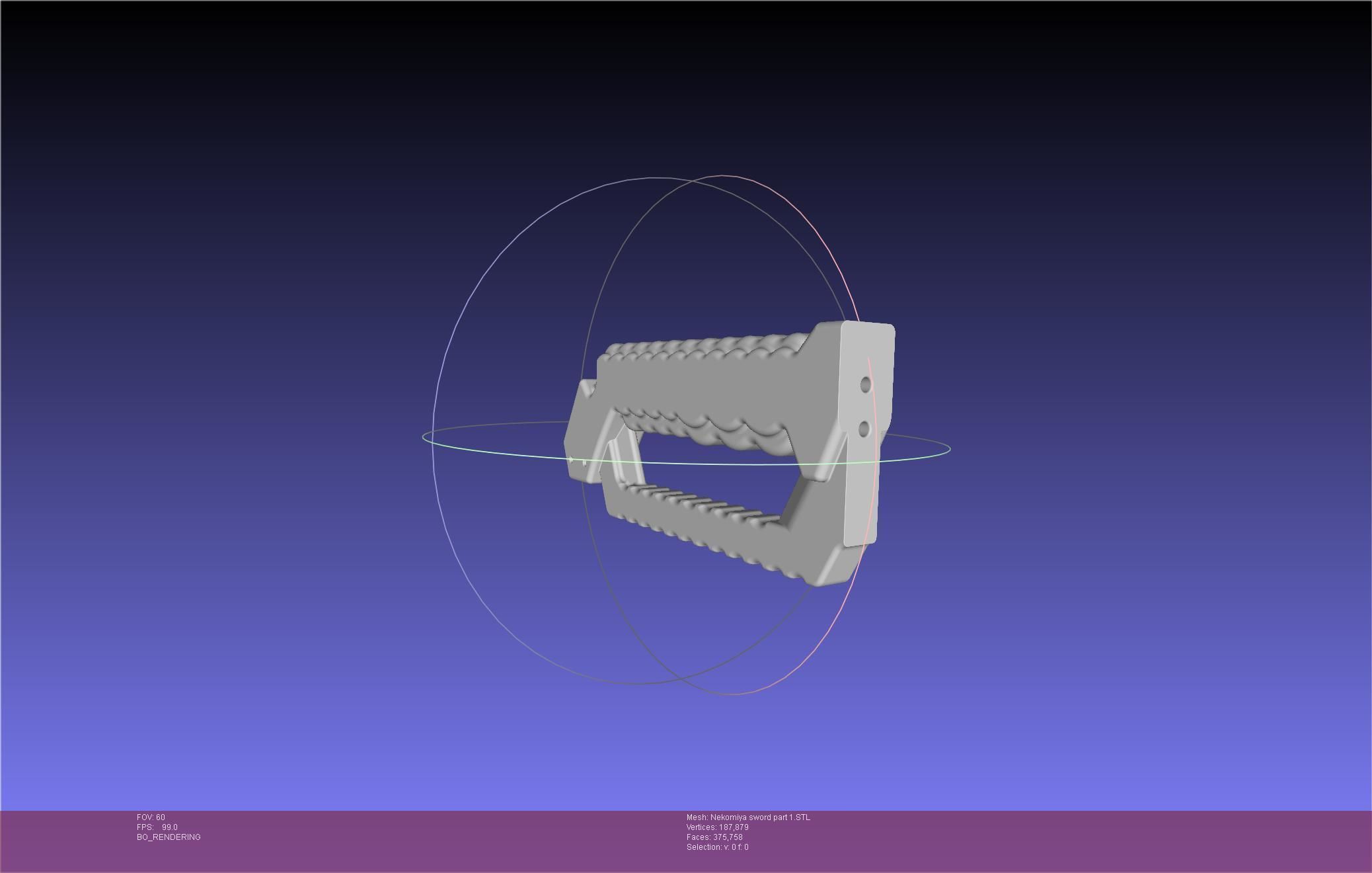 Zenless Zone Zero Nekomiya Mana Sword 3D print model_49