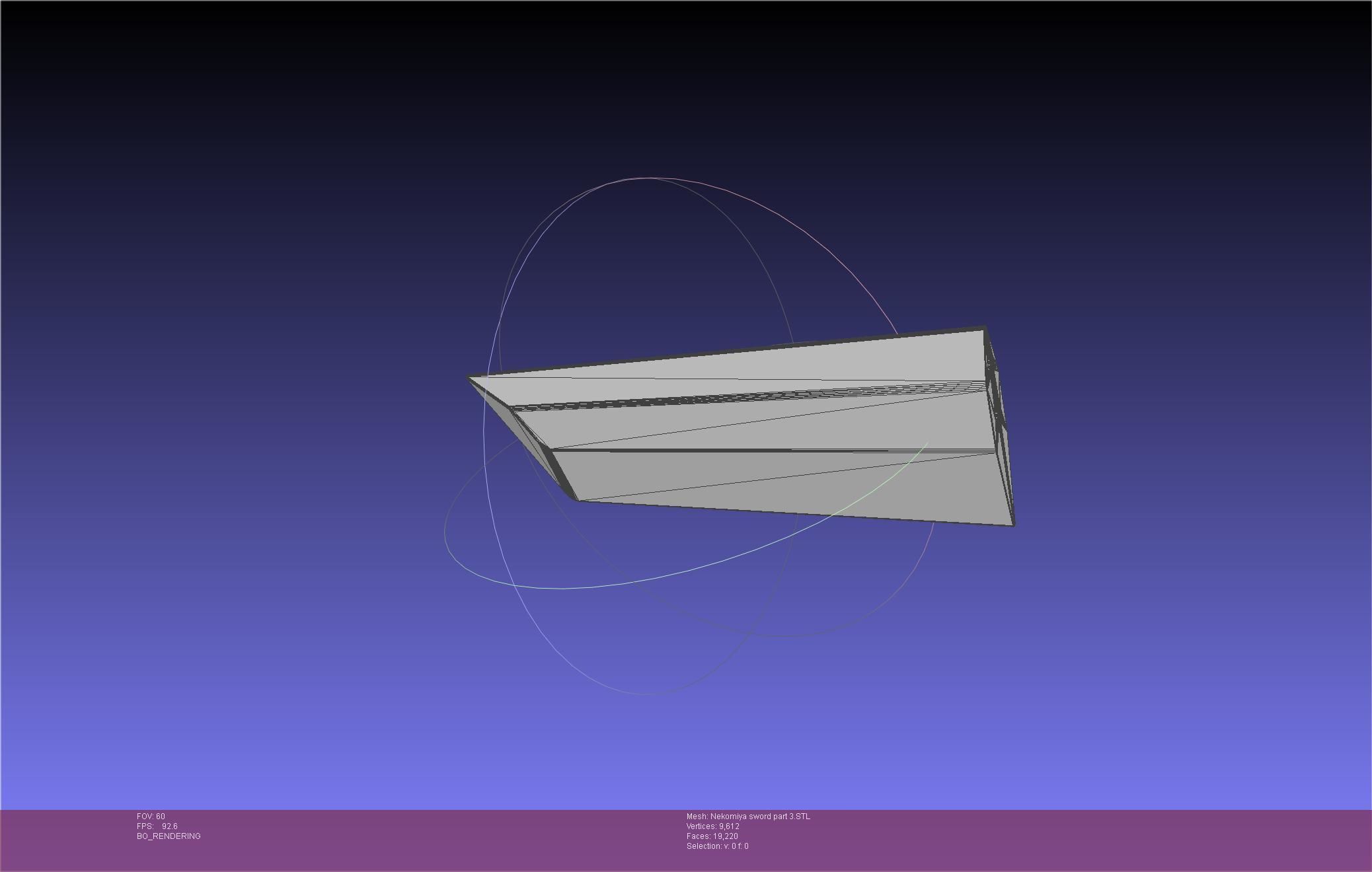 Zenless Zone Zero Nekomiya Mana Sword 3D print model_67