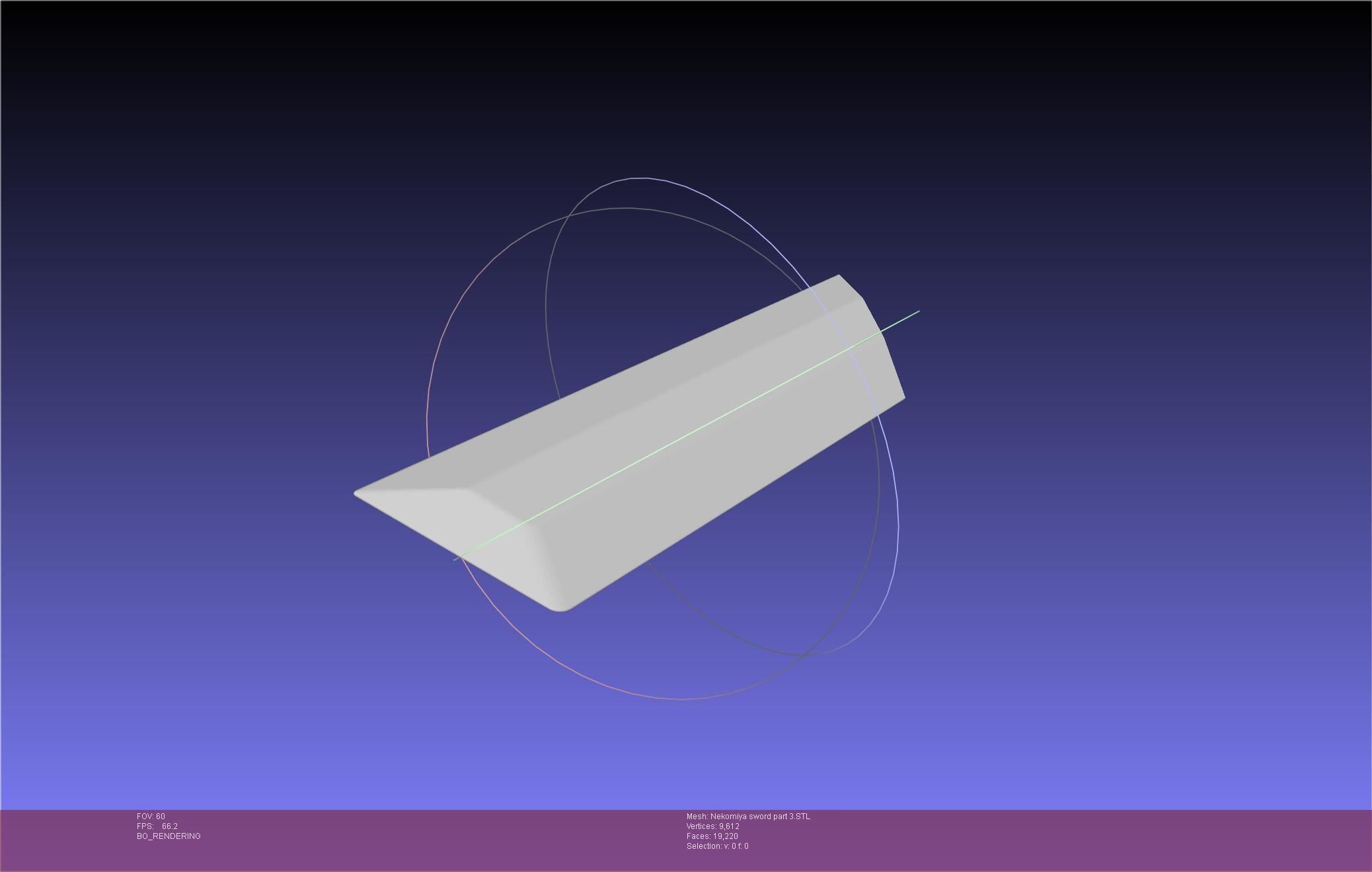 Zenless Zone Zero Nekomiya Mana Sword 3D print model_64