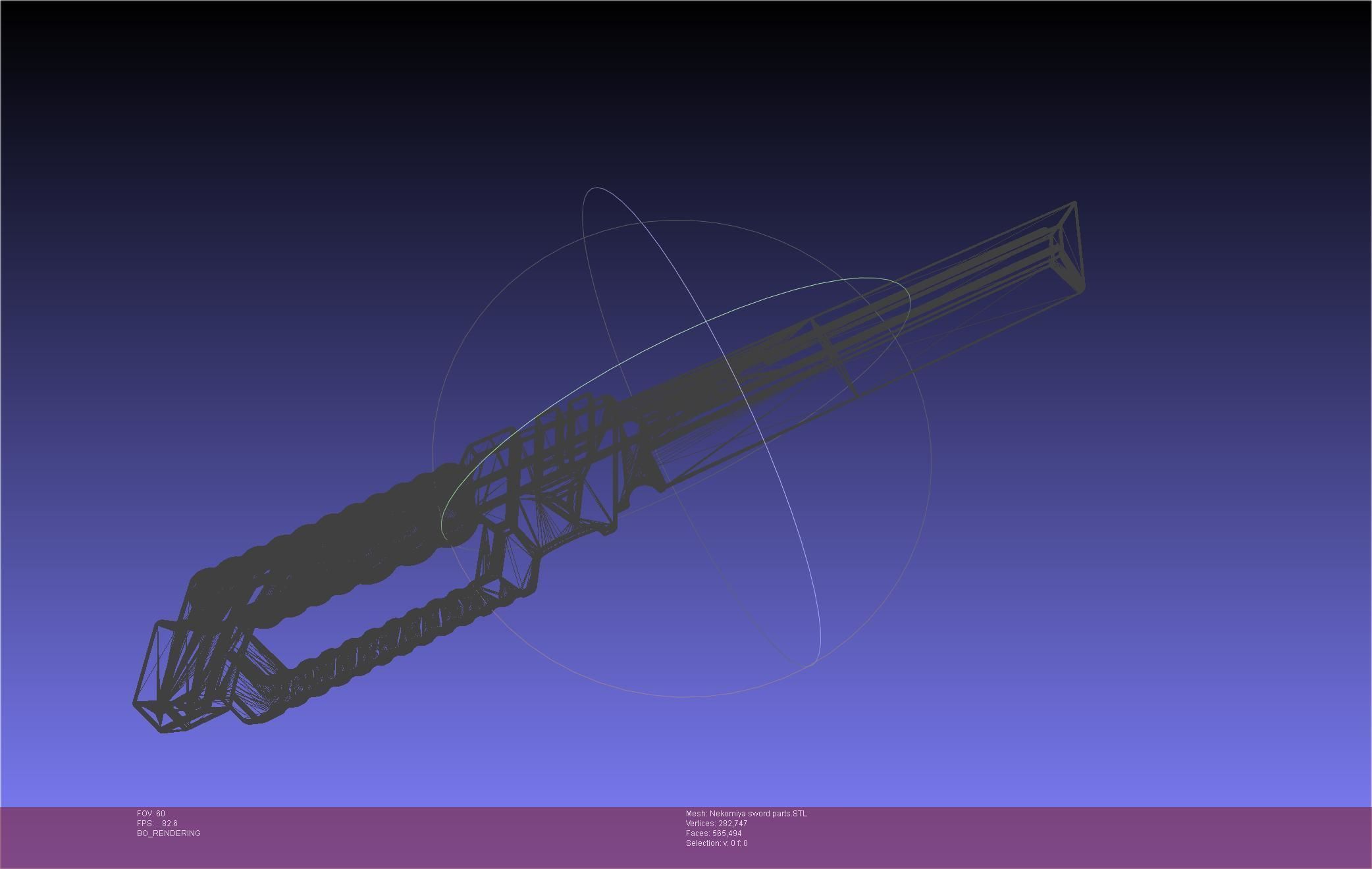 Zenless Zone Zero Nekomiya Mana Sword 3D print model_83