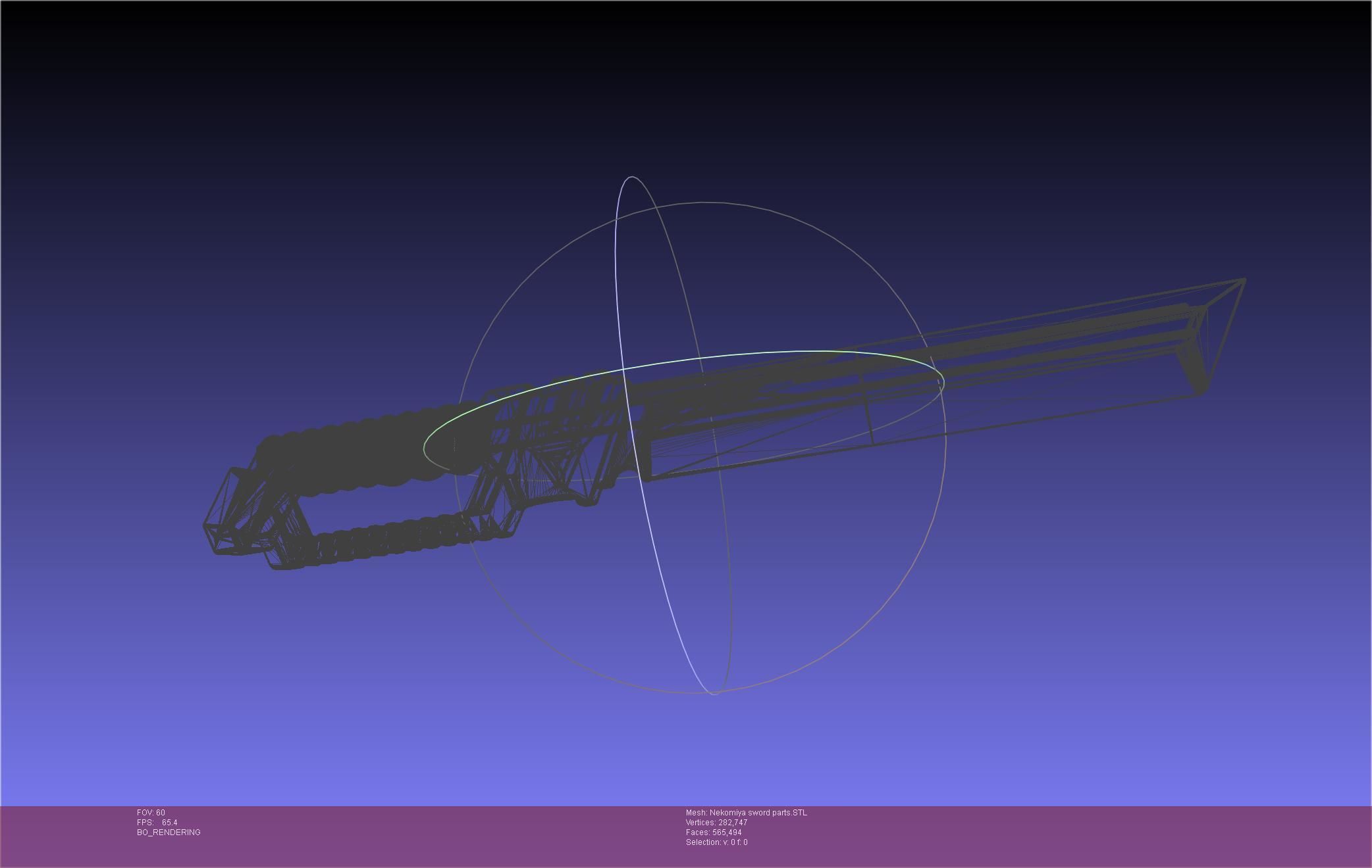 Zenless Zone Zero Nekomiya Mana Sword 3D print model_82