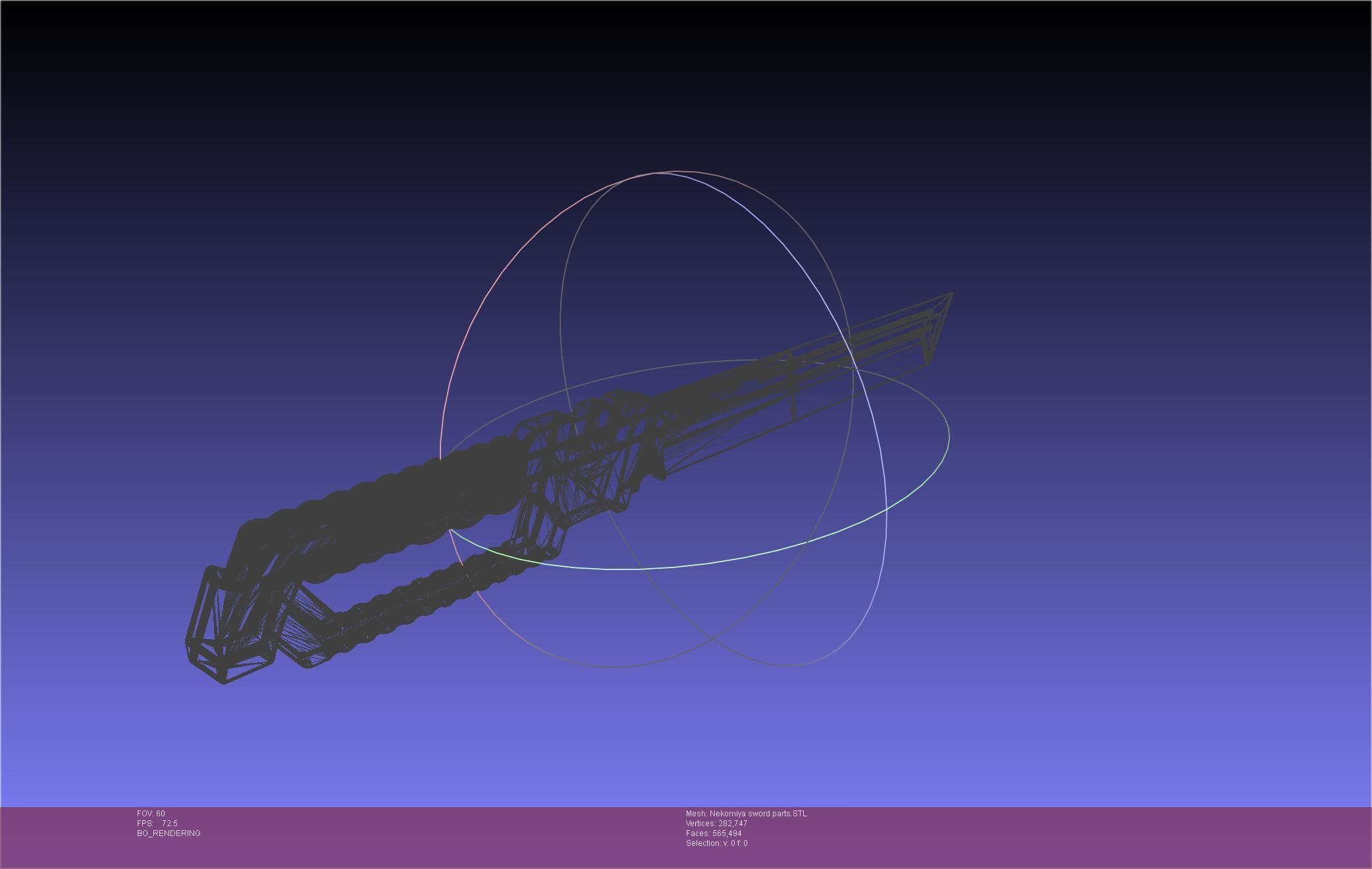 Zenless Zone Zero Nekomiya Mana Sword 3D print model_79